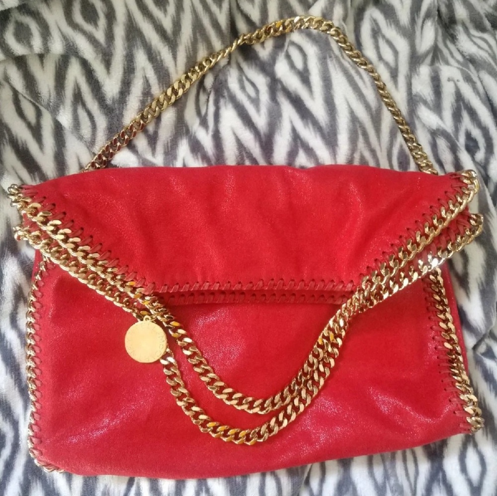 Rare Stella McCartney foldover Falabella tote bag